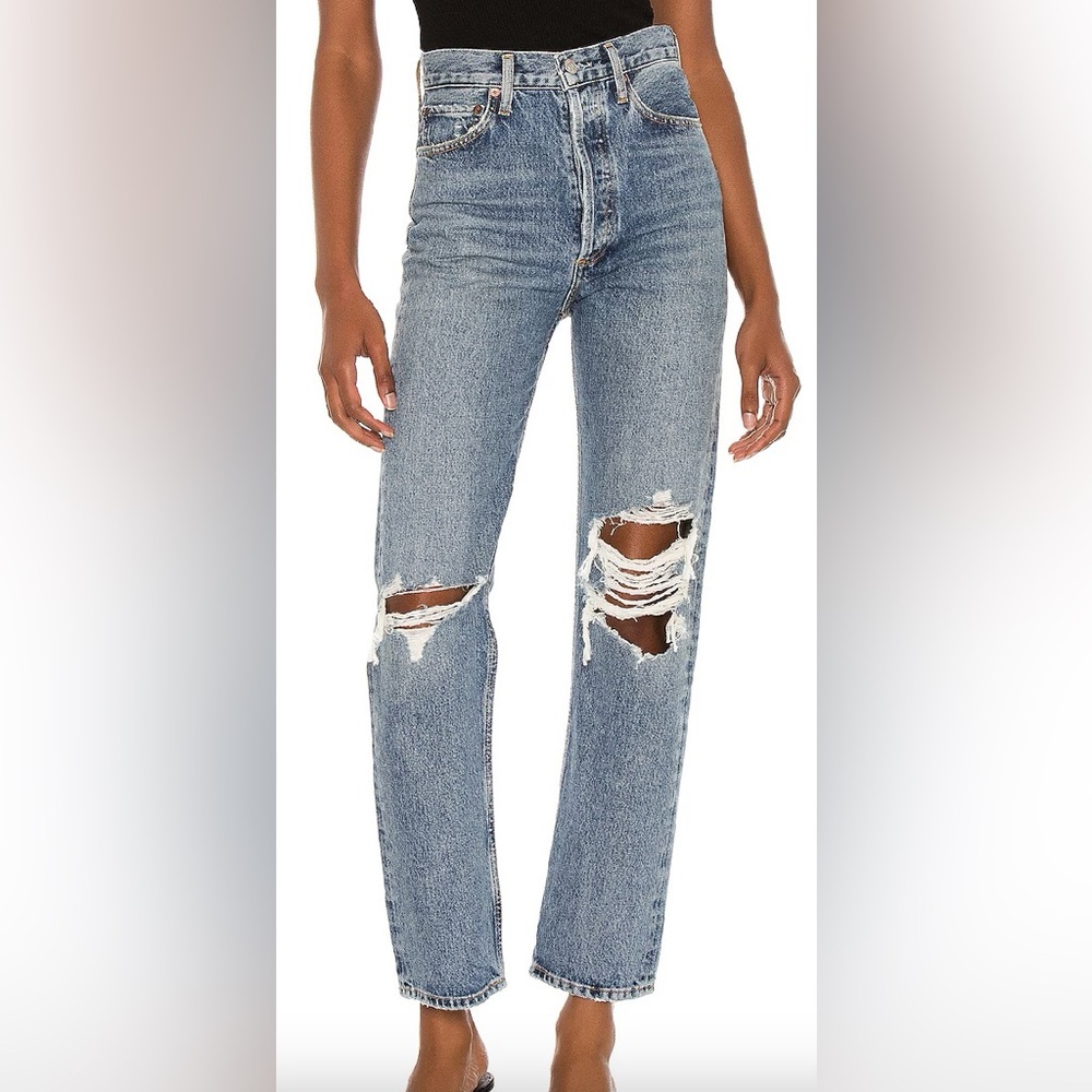 Agolde 90s Pinch in “Backdrop” size 30